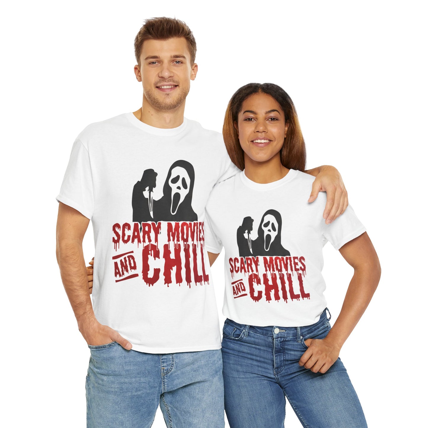 Scary Movies & Chill Graphic Tee